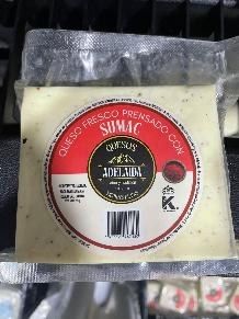 Queso fresco prensado con sumac, 220 g