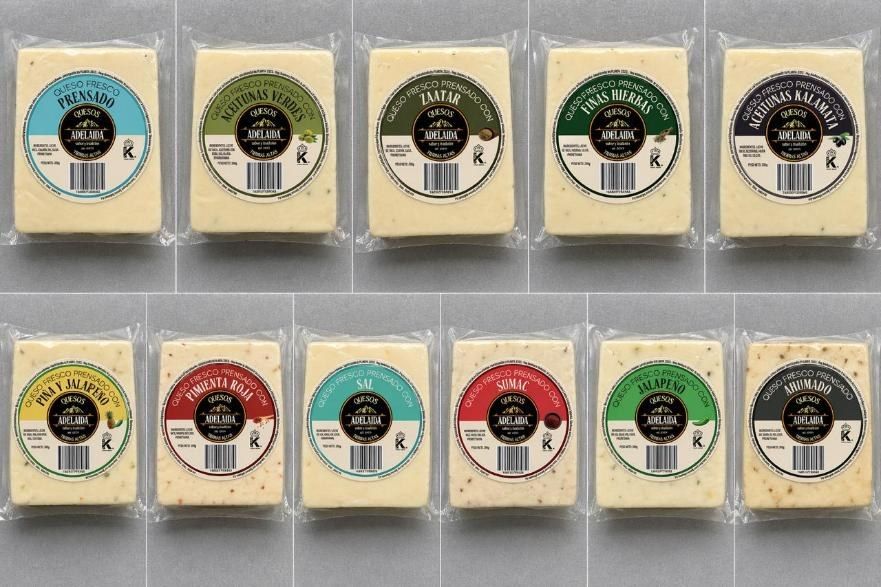Queso fresco prensado con jalapeno, 220 g